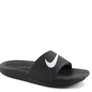 Black Nike Slides